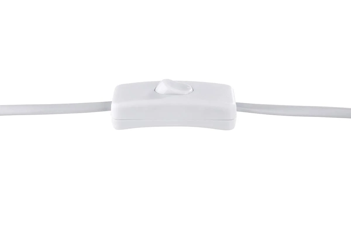 Декоративна порцелянова лампа GILDE Glücksmomente E14 Біла 20 см, фото №4