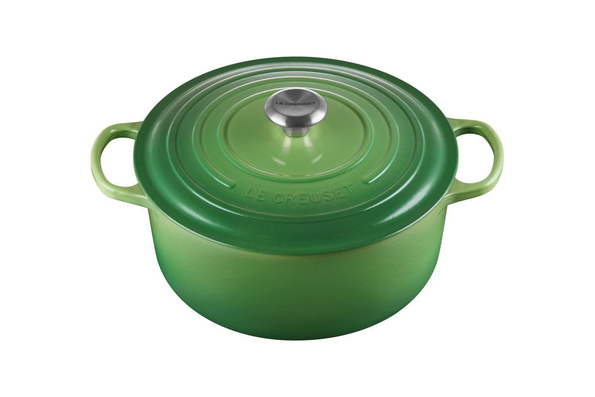 Кастрюля-жаровня с крышкой Le Creuset Signature 21177284082430 Чугунная 28 см Круглая 6.7 л 6.125 кг Бамбук, фото №2 Кастрюля-жаровня с крышкой Le Creuset Signature 21177284082430 Чугунная 28 см Круглая 6.7 л 6.125 кг Бамбук, фото №2