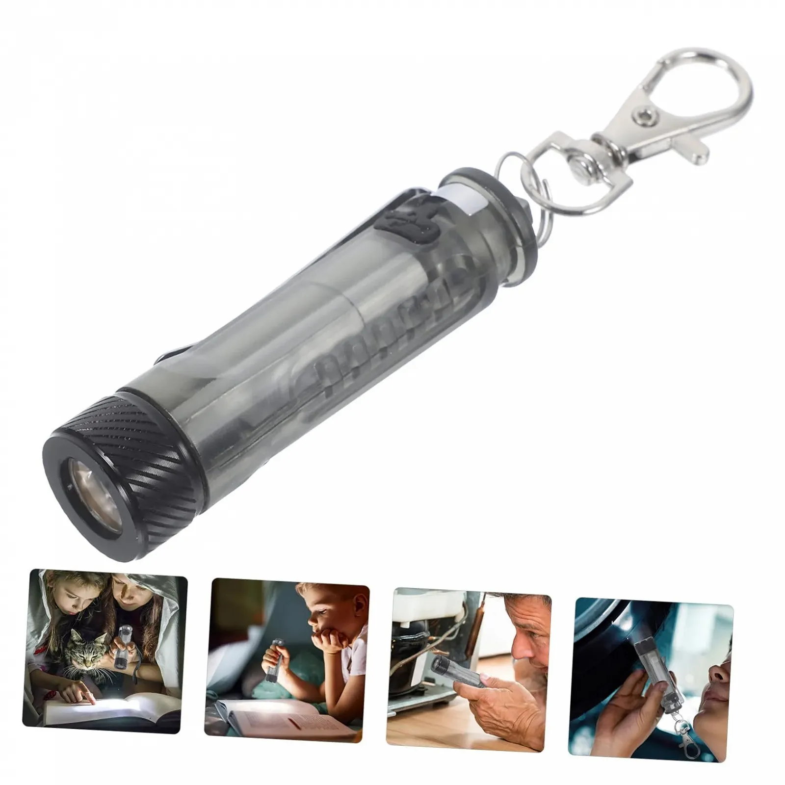 Фонарик Vaguelly 1 Set USB Перезаряжаемый Брелок Портативный LED Свет для активного отдыха Кемпинг Чрезвычайные ситуации Легкий и Практичный для ежедневного использования, фото №5