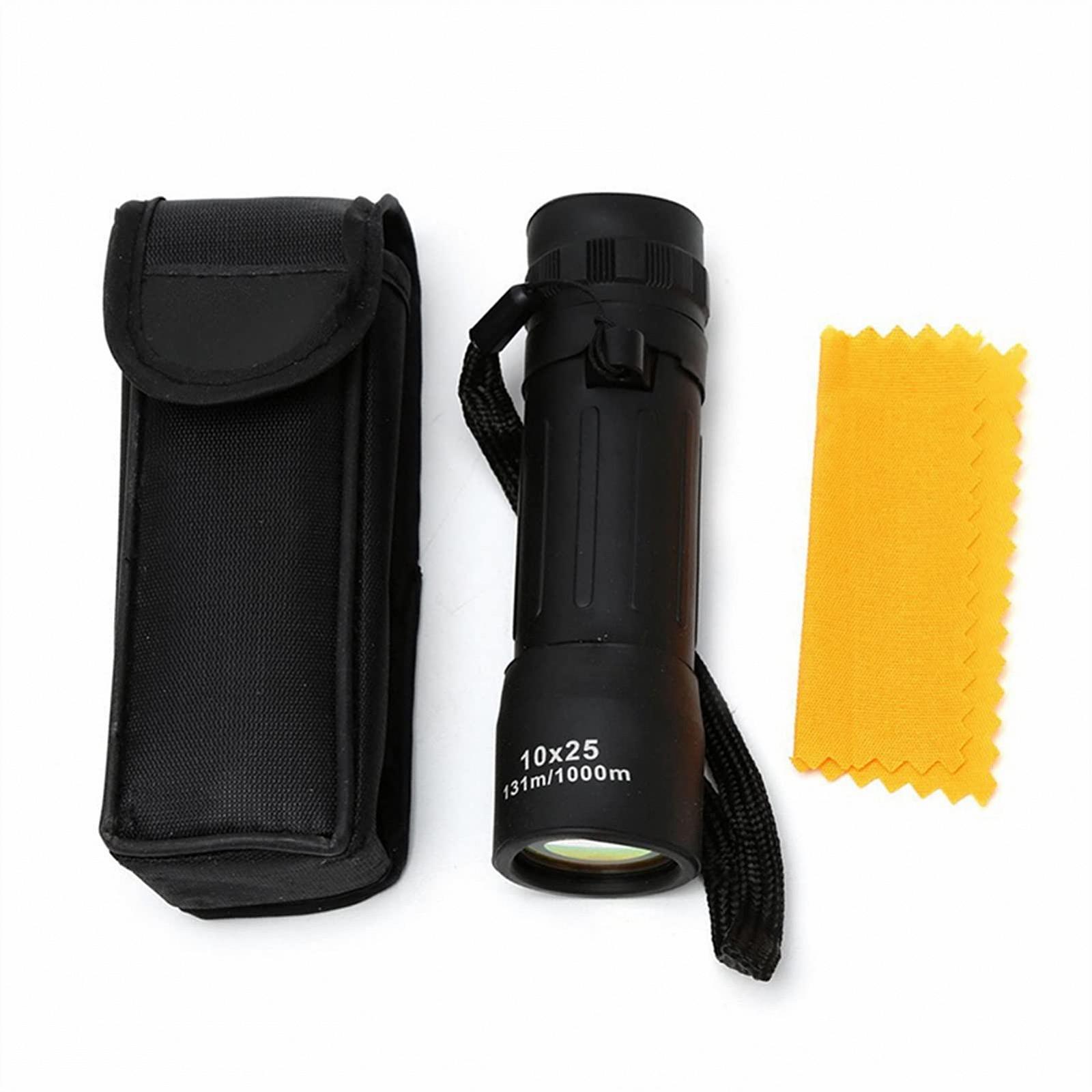 Бінокль CAZARU Ultra HD 10x25 Mini Pocket Monocular Telescope Компактний, фото №1