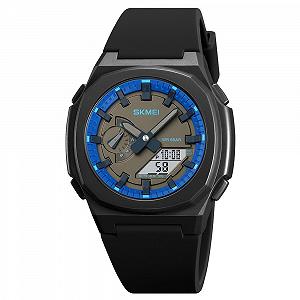 Годинник Skmei 2091 Black-Blue-White - Фото 1