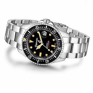 Годинник для дайвінгу Gigandet Sea Ground Vintage Automatic Чоловічий Аналоговий Чорний Сріблястий G2-007 synthetic.ua - Фото 1