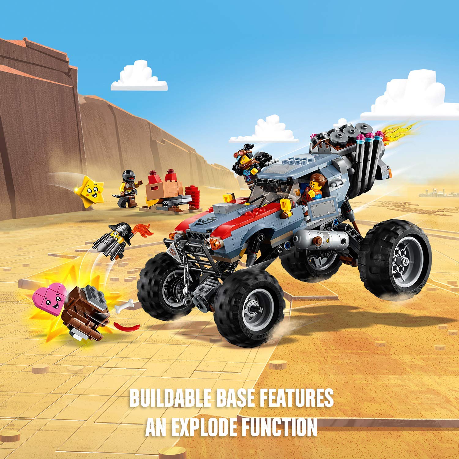 Конструктор Lego Movie 2 70829 Побег Эммета и Люси на Багги, фото №7
