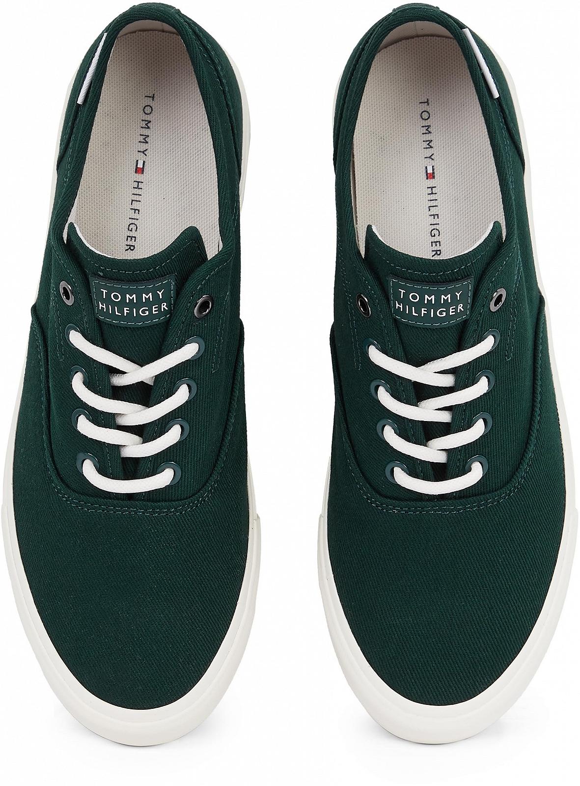 Кеды Tommy Hilfiger Th Hi Vulc Oxford Twill Fm0fm05400, фото №4