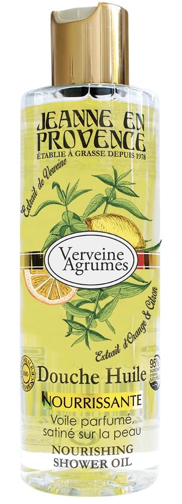 Гель-масло для душа JEANNE EN PROVENCE Citrus Verbena для сухой кожи 250 мл, фото №1 Гель-масло для душа JEANNE EN PROVENCE Citrus Verbena для сухой кожи 250 мл, фото №1