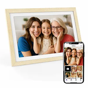 Цифровая фоторамка XORO 10.1 дюйма Full HD IPS Touch Display 32GB WiFi Бук - Фото 1