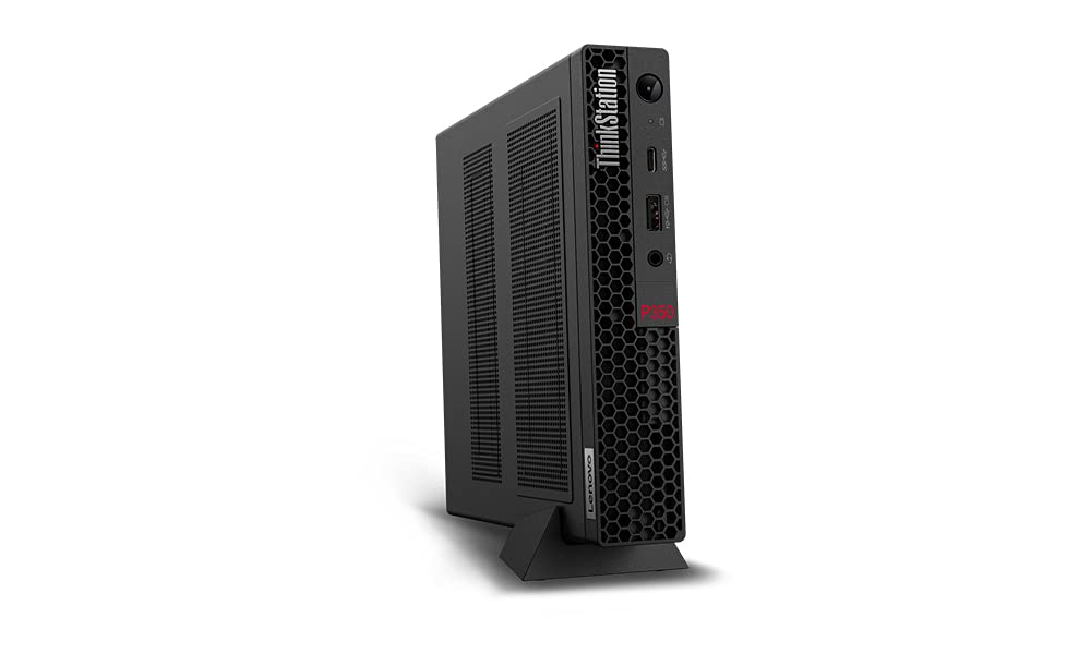 Станція Lenovo ThinkStation P350 30EF Mini 1 x Core i9 11900T/1.5 ГГц vPro ОЗП 32 ГБ SSD 1 ТБ TCG Opal Encryption,T600 GigE WLAN, BT 5.2 Win10Pro Клавіатура: Німецька Чорна T TS ThinkStation, фото №1