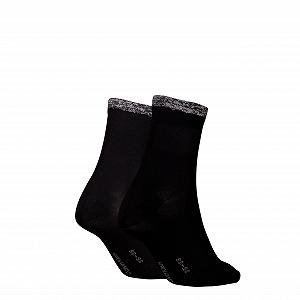 Носки Calvin Klein Shiny Logo (2 пары) synthetic.ua - Фото 1