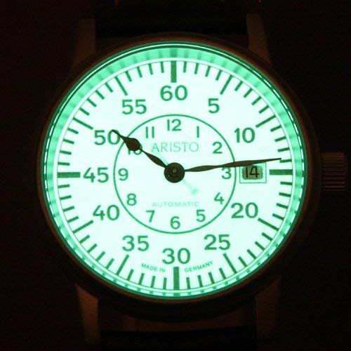 Годинник Aristo Submarine Automatic Model 3H18 ETA 2824-2 Військовий Зроблено в Німеччині, Ремінець, фото №3 Годинник Aristo Submarine Automatic Model 3H18 ETA 2824-2 Військовий Зроблено в Німеччині, Ремінець, фото №3