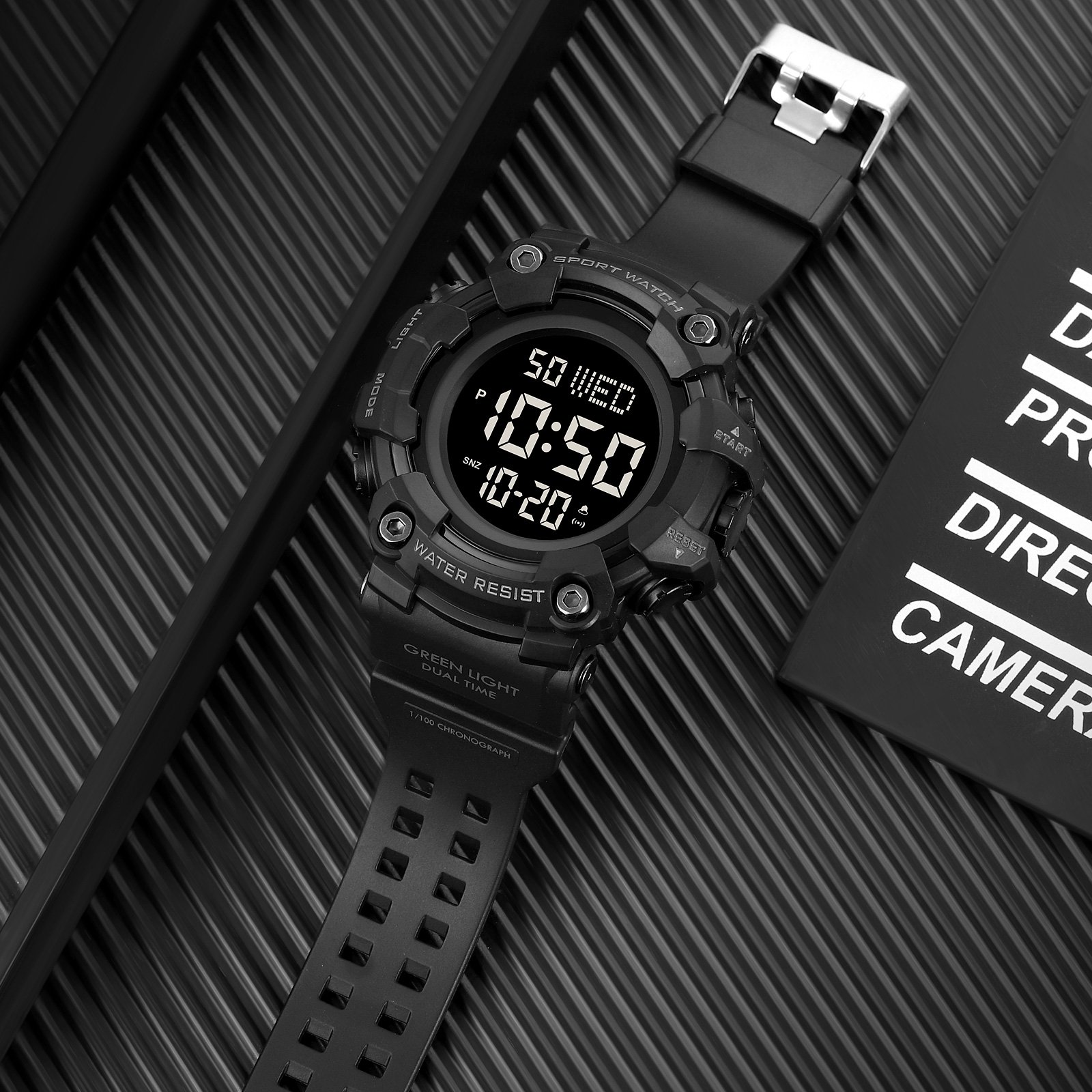 Годинник Skmei 1968 All Black SALE, фото №4