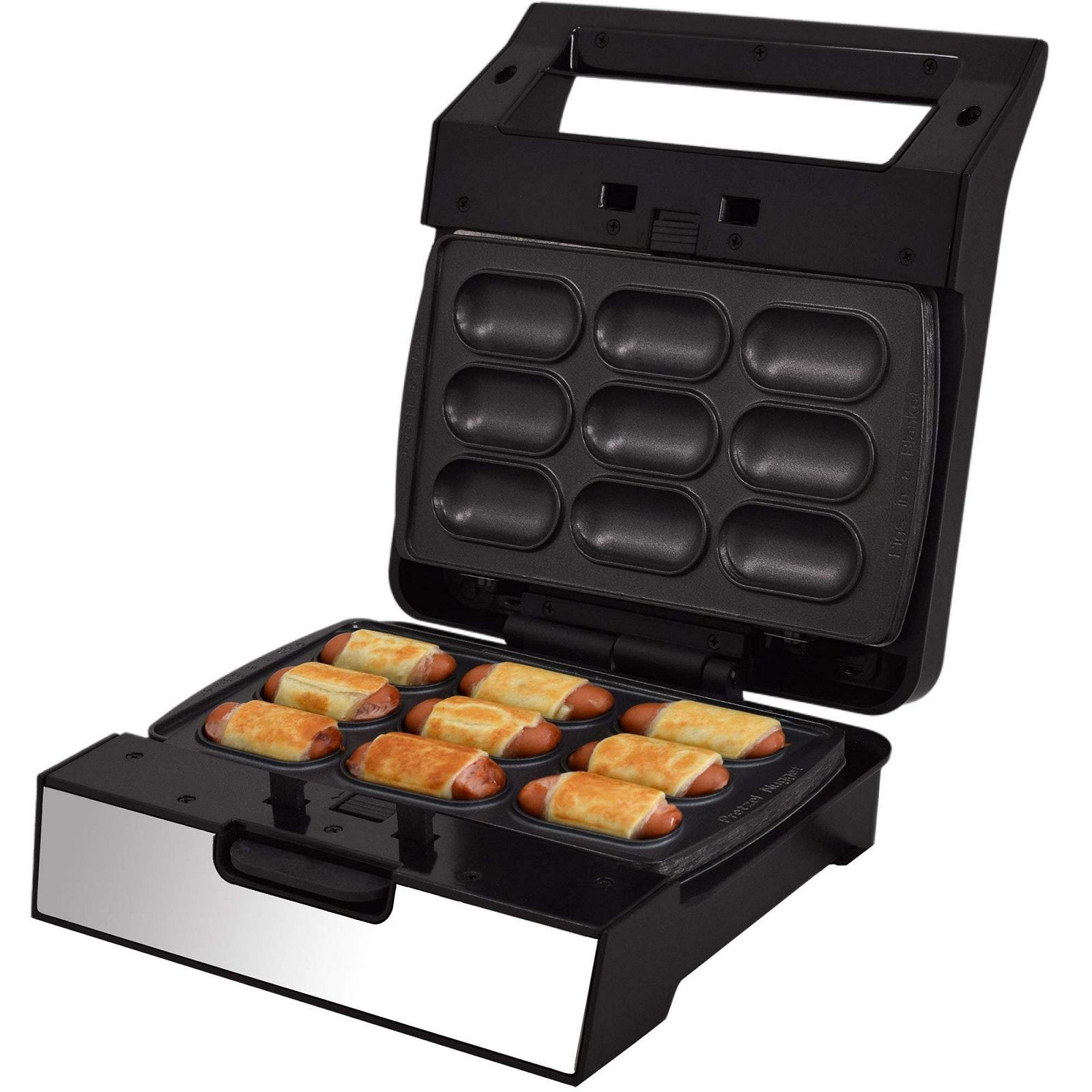 Прибор для приготовления кренделей Syntrox Germany MM-1400W с съемными формами для выпечки, фото №9