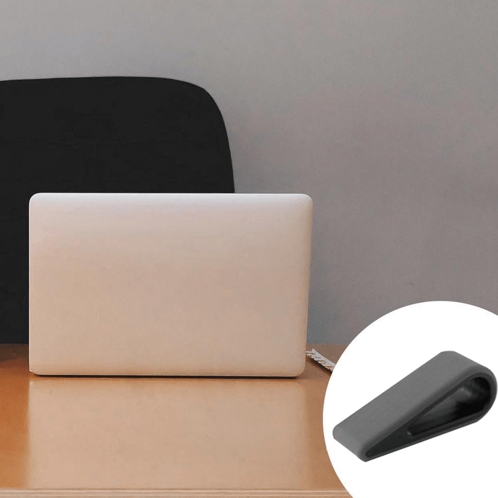 Подставка для ноутбука, 2 шт., подставка для компьютера, блокнота, клавиатуры, нескользящая силиконовая подставка, портативная клиновидная стойка для дома и офиса, фото №5
