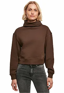 Женский Пуловер Urban Classics Organic Short High Neck Oversize - Фото 1