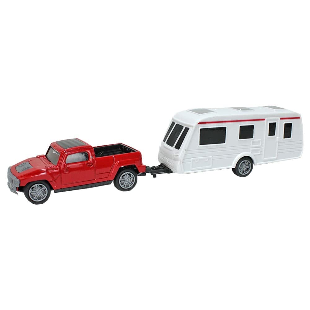 Игрушка BEMIRO Toy Car Set Camper Caravan с выдвижным приводом, фото №6 Игрушка BEMIRO Toy Car Set Camper Caravan с выдвижным приводом, фото №6