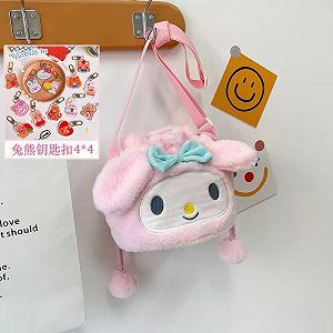 Привет Китти сумка Hello Kitty мягкая игрушечная сумочка My Melody плюшевая детская - Фото 1