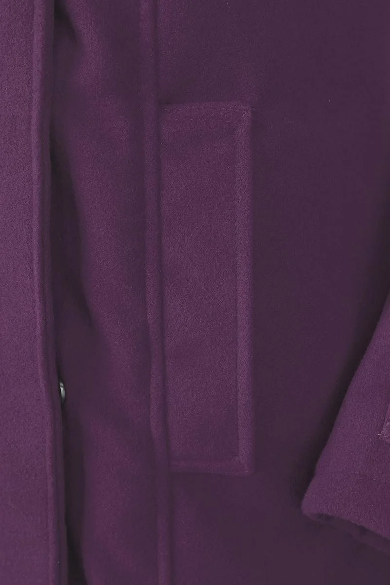 Пальто Gothicana by EMP Мереживне, фіолетове, фото №3