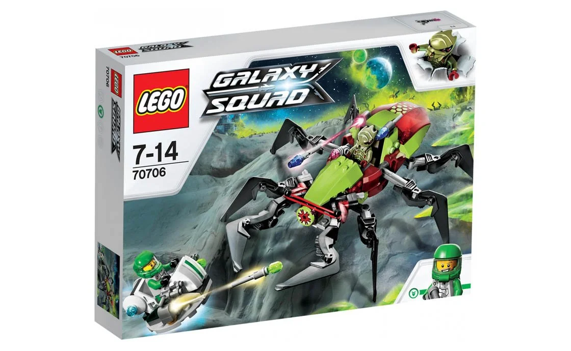 Конструктор Лего LEGO Galaxy Squad Кратерний Інсектоїд 70706, фото №1 Конструктор Лего LEGO Galaxy Squad Кратерний Інсектоїд 70706, фото №1