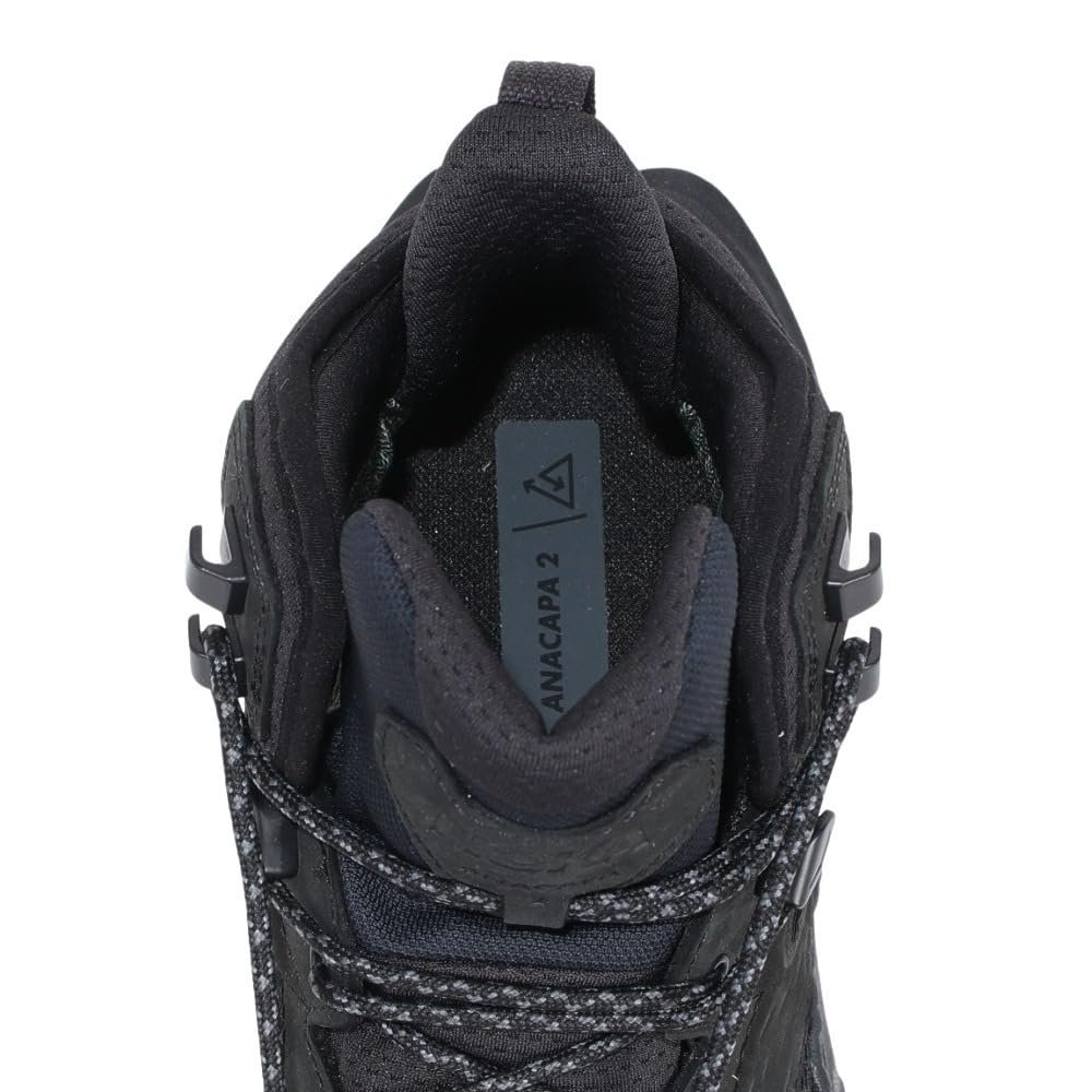 Чоловічі кросівки для трейлраннінгу HOKA Anacapa 2 Mid G-TX Чорний, фото №8