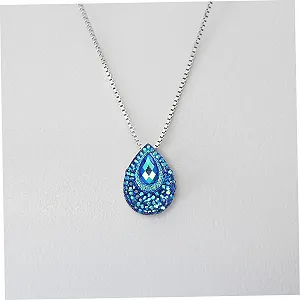 Стрази Краплеподібні NUOBESTY 300 штук, скляні дорогоцінні камені, підвіска павич, вишивка бісером, скляні коштовності, ювелірні вироби, смола, стрази для шиття, акрилові аксесуари, кришталеві намистини, ґудзики synthetic.ua - Фото 1