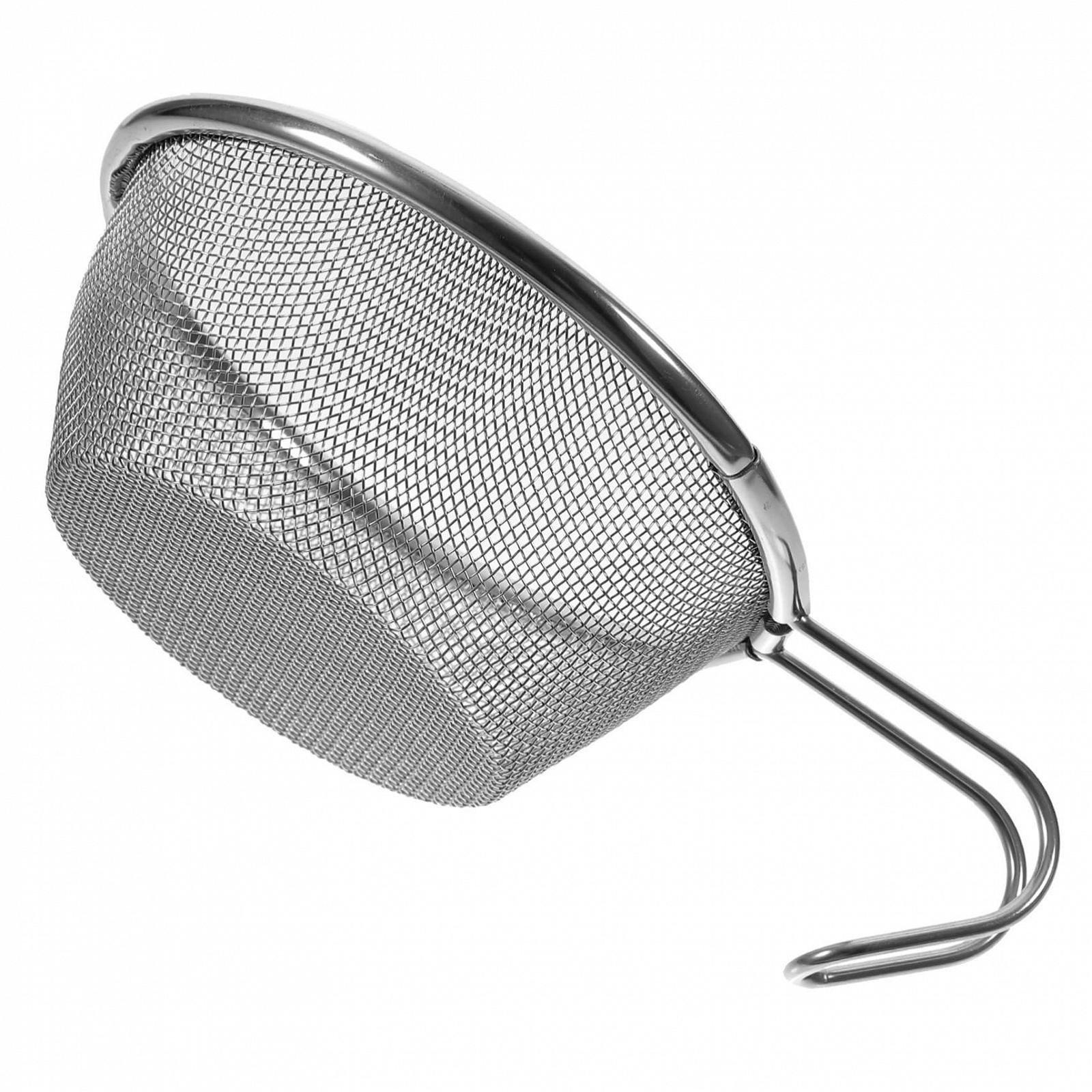 Сито VANZACK 5St Syrah Mesh-Löffel для процеживания йогурта, напитков, кофе, чая, из нержавеющей стали, фото №5
