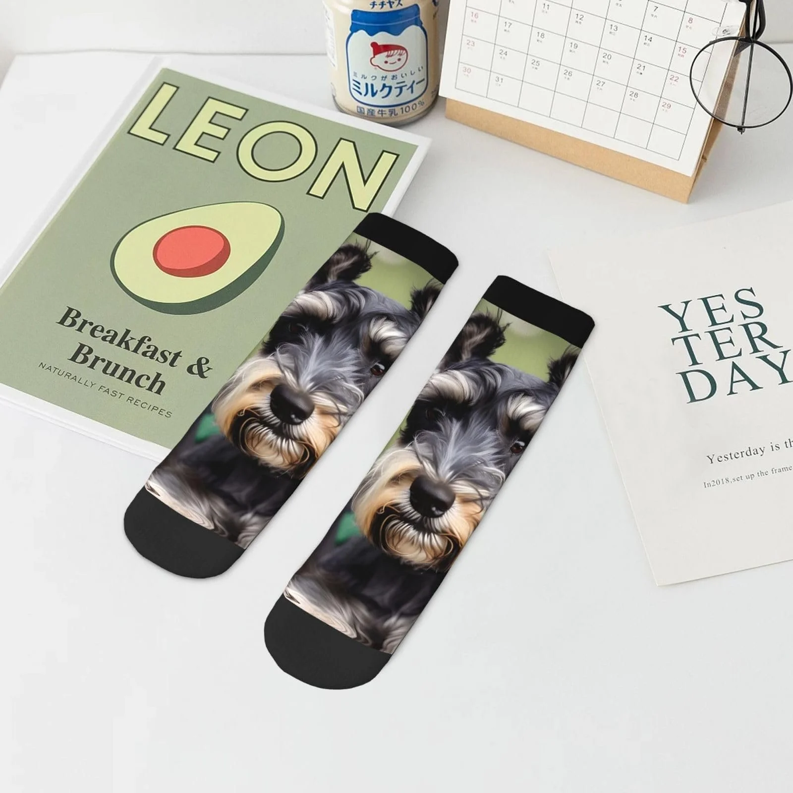 Шкарпетки SSIMOO Schnauzer Повсякденні, Підходять для будь-якої пори року, фото №8