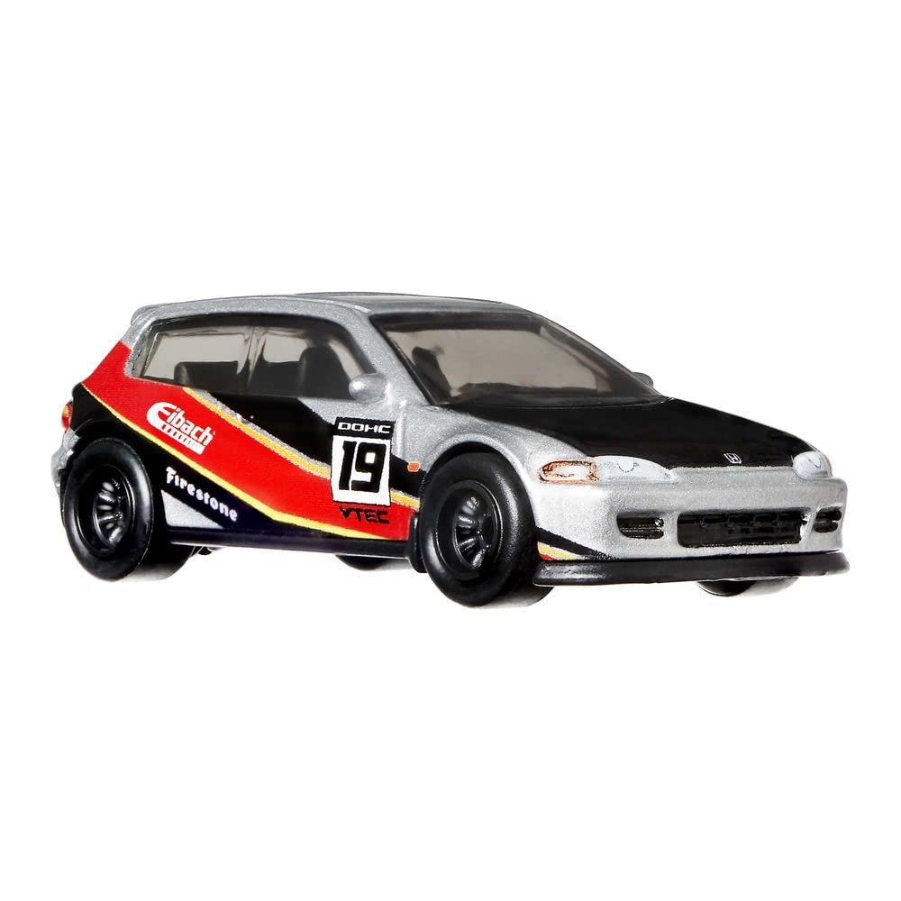 Гоночний автомобіль Mattel Hot Wheels Premium Real Riders Boulevard Honda Civic EG Custom Version No. 40, фото №2