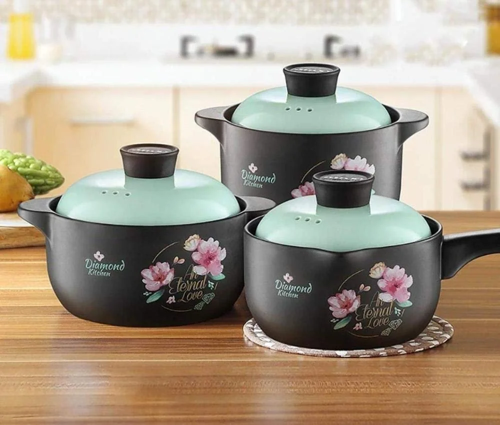 Кастрюля керамическая для тушения 4 л, фото №6 Кастрюля керамическая для тушения 4 л, фото №6