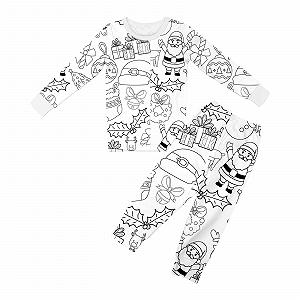 Дитячий пухнастий комплект піжами, весняний - Фото 1