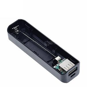 Корпус коробка для POWER BANK 18650 Черный synthetic.ua - Фото 1
