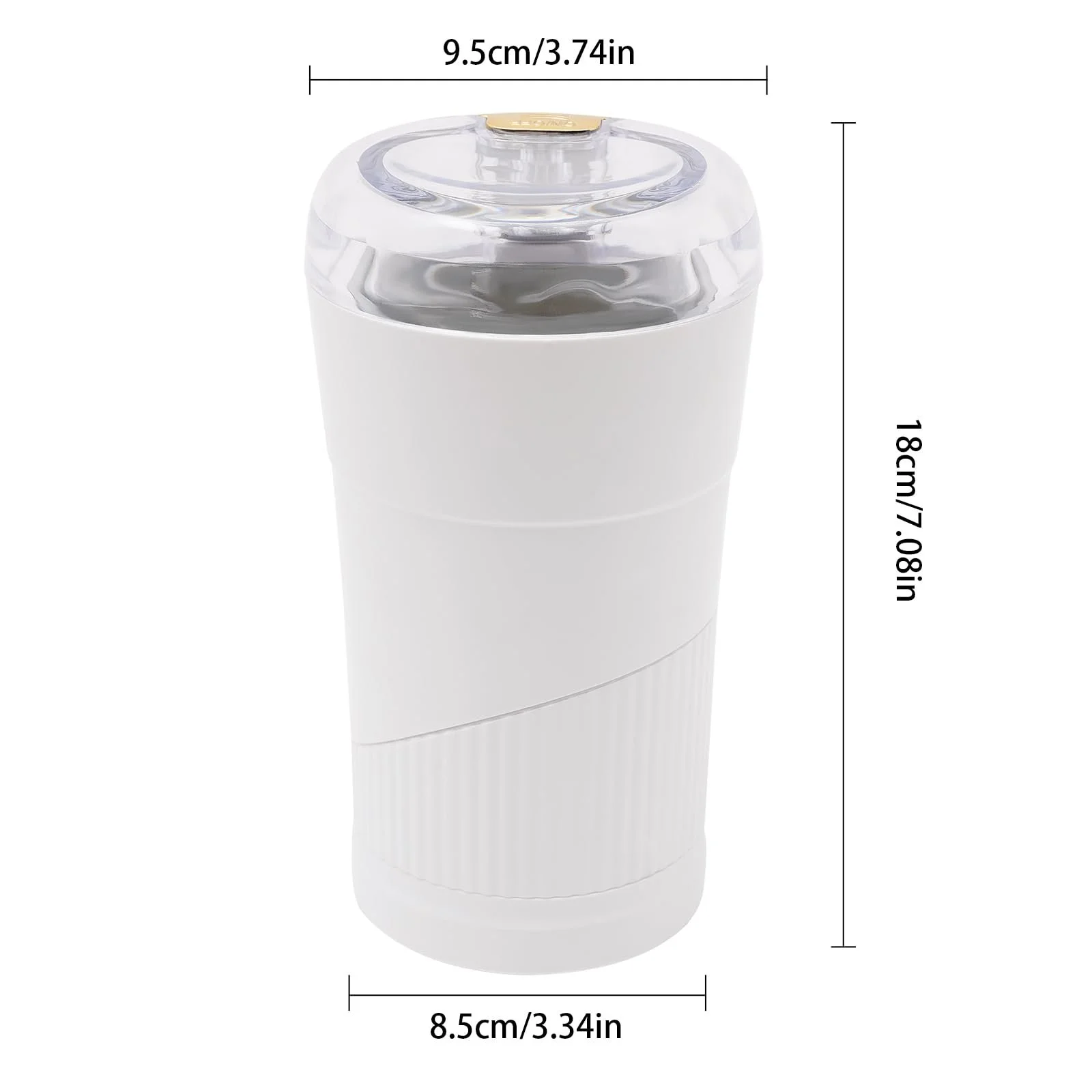 Кофемолка 150 Вт, электрическая, для кофейных зерен, сухих специй, трав, орехов, семян (Белая), фото №2 Кофемолка 150 Вт, электрическая, для кофейных зерен, сухих специй, трав, орехов, семян (Белая), фото №2