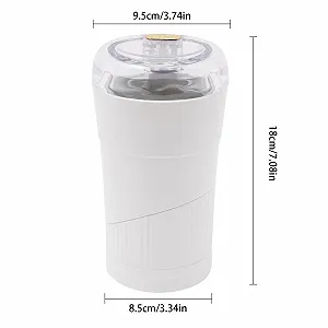 Кофемолка 150 Вт, электрическая, для кофейных зерен, сухих специй, трав, орехов, семян (Белая) цена на synthetic.ua - Фото 1 Кофемолка 150 Вт, электрическая, для кофейных зерен, сухих специй, трав, орехов, семян (Белая) synthetic.ua - Фото 1