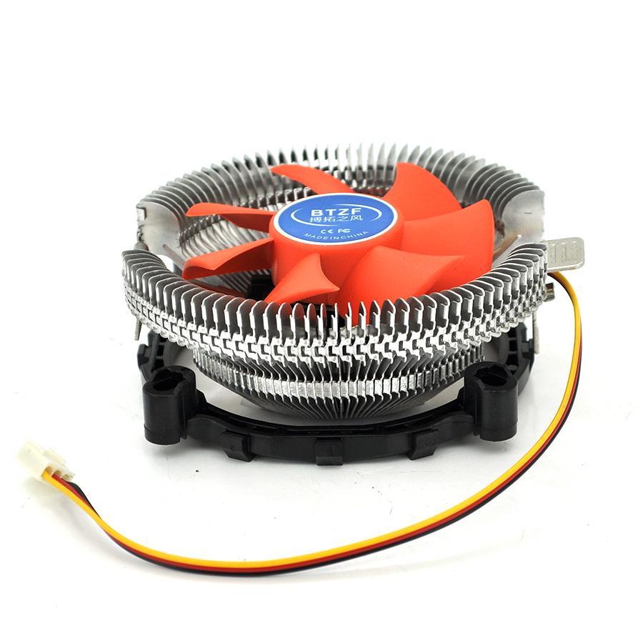 Кулер процесорний Am2 Am3 FM1 FM2 80-mm, 3-pin, Blue, фото №1