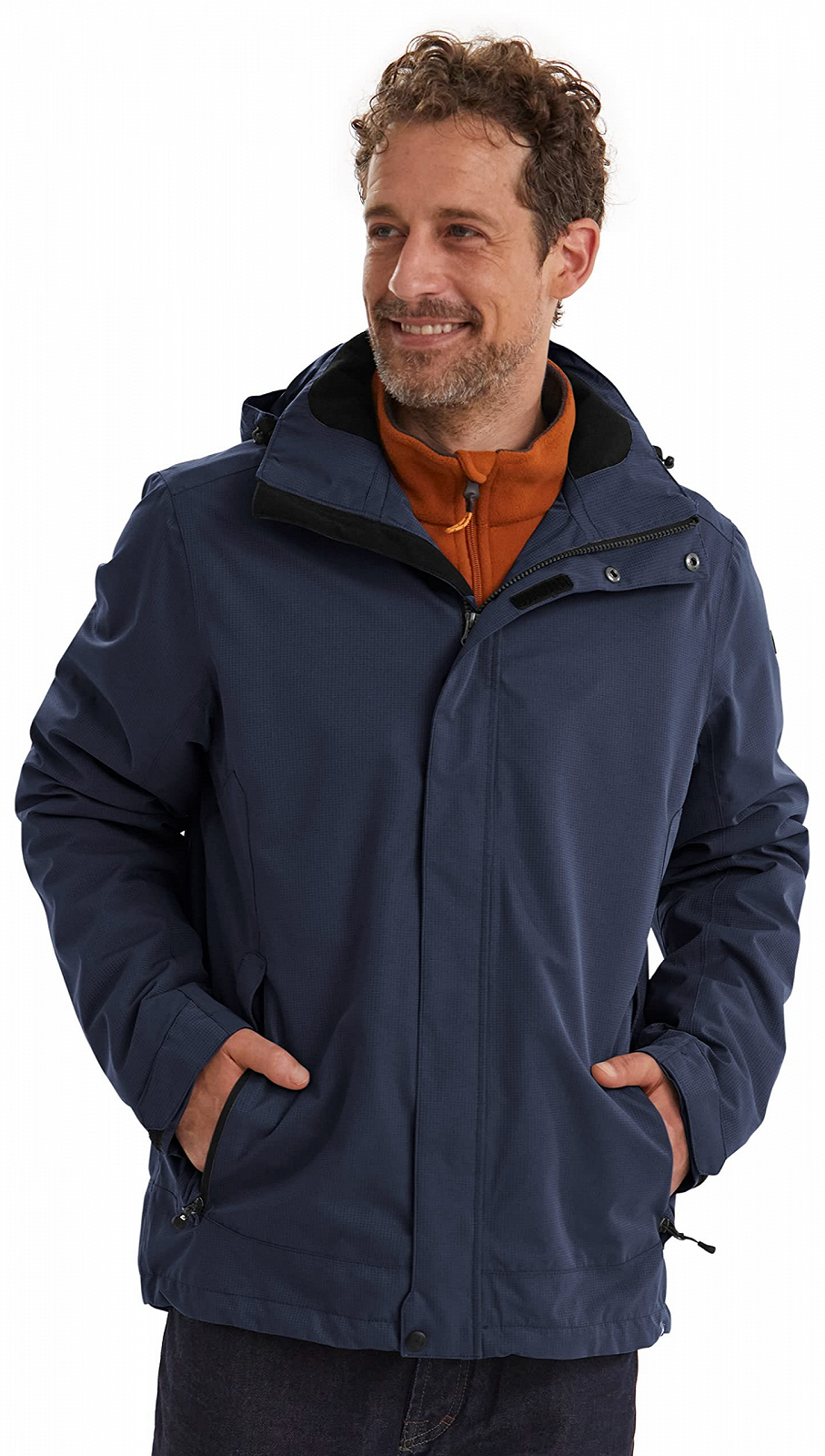 Куртка чоловіча killtec Xenios / L / Темно-синій, фото №1