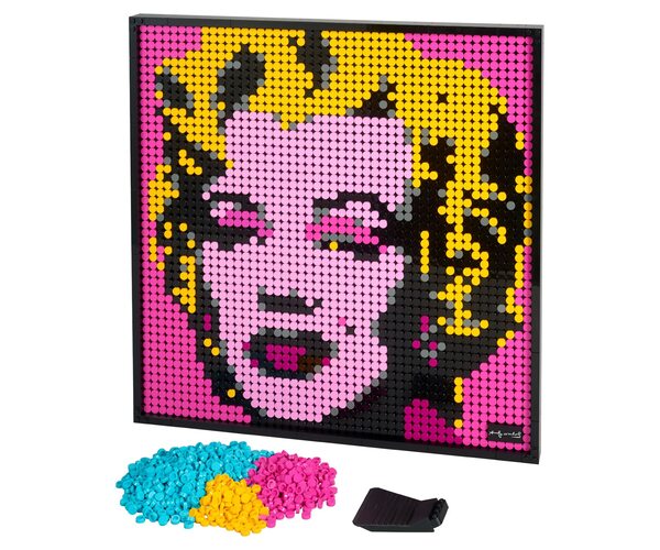 Конструктор LEGO Art Мэрилин Монро Энди Уорхола 31197, фото №2 Конструктор LEGO Art Мэрилин Монро Энди Уорхола 31197, фото №2