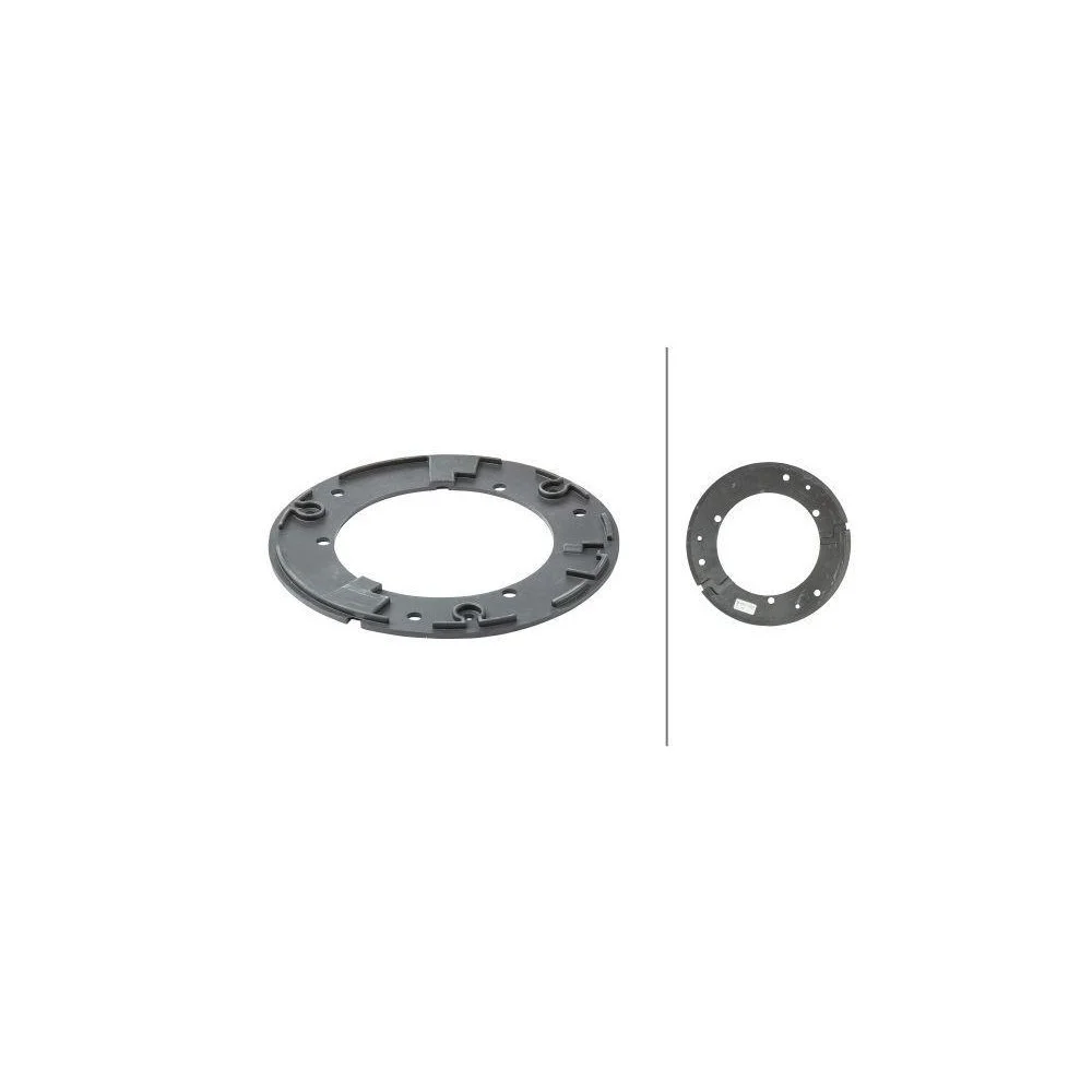 Подкладка, проблесковый маячок HELLA 9GD 856 562-001 для MERCEDES-BENZ SCANIA VW, фото №1