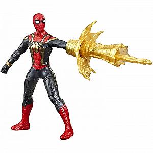 Фігурка Людина-павук Marvel Deluxe Web Spin, іграшка для атаки зброєю, стисніть ноги, 4+, 15 см - Фото 1