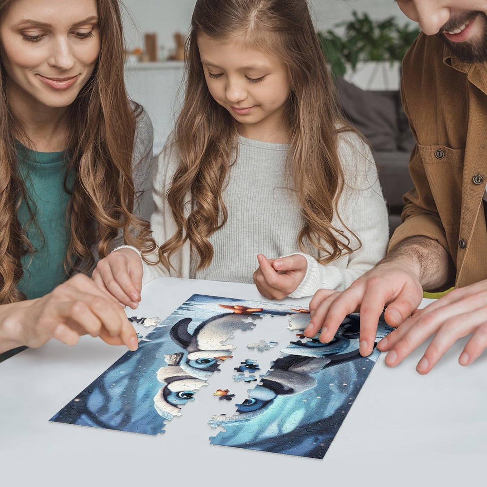 Деревянный пазл Cute Penguin 300 деталей 42 x 30 см, фото №7 Деревянный пазл Cute Penguin 300 деталей 42 x 30 см, фото №7