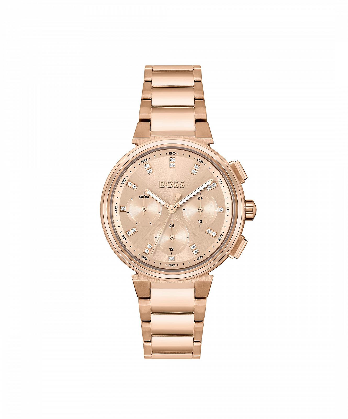 Жіночий Кварцовий Годинник BOSS Collection ONE Multi Dial Золотий, фото №1