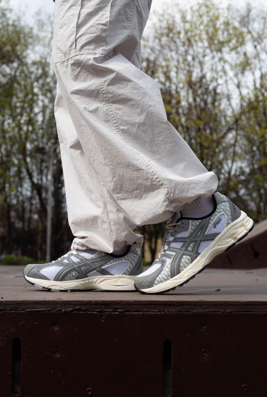 Чоловічі кросівки Asics Gel-Nimbus 10.1 White Grey Reflective 41, фото №5