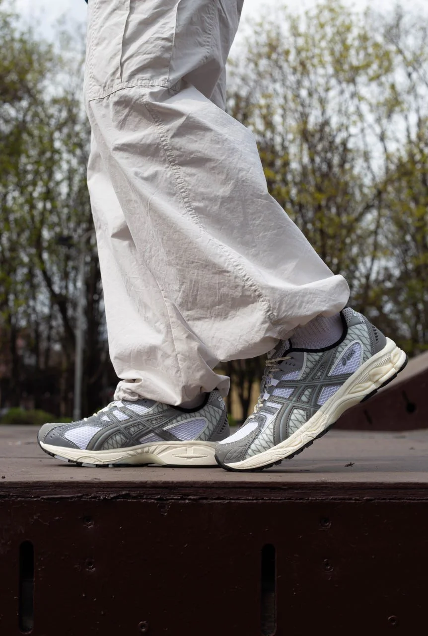 Чоловічі кросівки Asics Gel-Nimbus 10.1 White Grey Reflective 42, фото №5