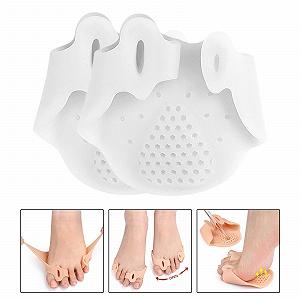 Роздільник для пальців ніг Oshhni 2 шт для вирівнювання тіла та стопи, зручна корекція пальців ніг synthetic.ua - Фото 1