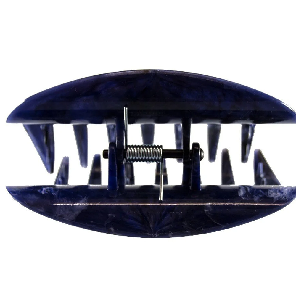 Заколка для волос большая WeLoveBeads 10 см Lapis Blue, фото №2