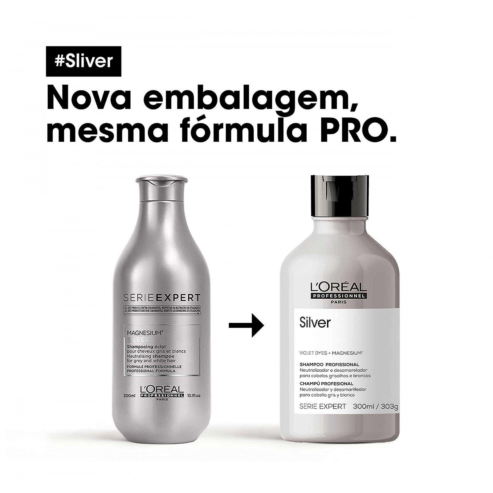 Шампунь L'Oreal Professionnel Paris Silver Series Expert 300 мл, фото №4