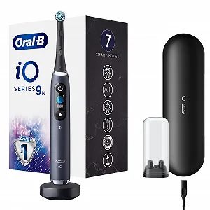 Електрична зубна щітка Oral-B Braun iO 9n Чорна - Фото 1