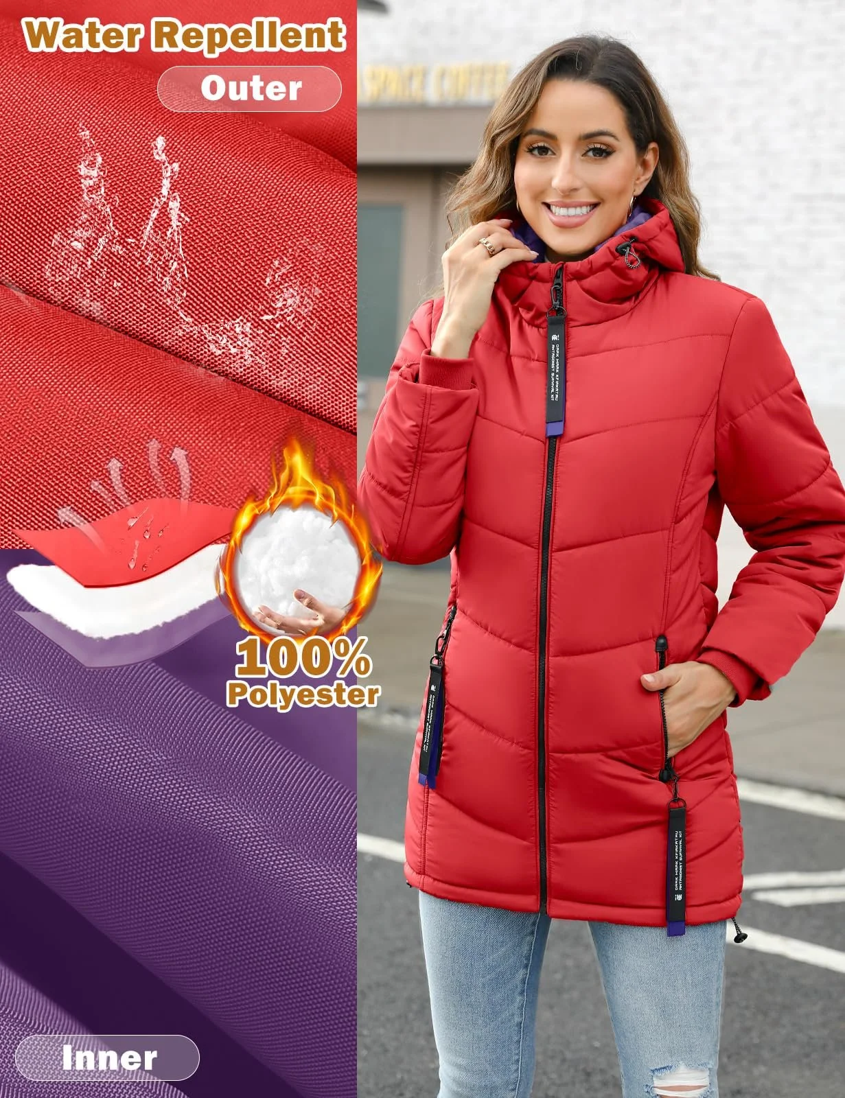 Куртка Yuson Girl Зимова, фото №4