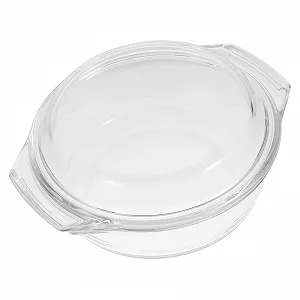 Форма для запекания Veemoon с крышкой стеклянная термостойкая - Фото 1