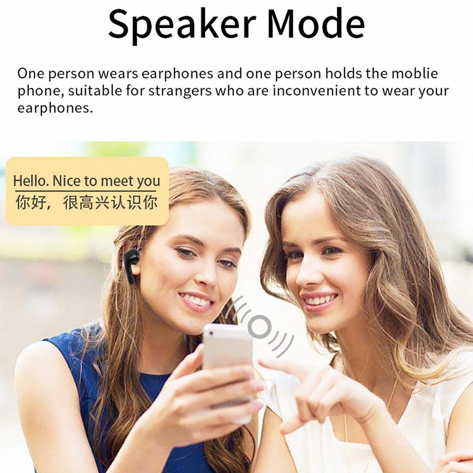 Навушники-перекладачі Tonysa з високою точністю шумозаглушення ENC для подорожей, навчання та бізнесу, фото №4