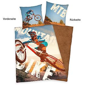 Комплект постільної білизни Herding Young Collection Mountain Bike двосторонній з малюнком synthetic.ua - Фото 1