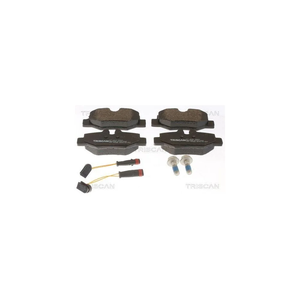 Комплект тормозных колодок, дисковый тормоз TRISCAN 8110 23043 для MERCEDES-BENZ задний мост, фото №1
