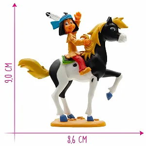 Ігрова фігурка Bullyland Yakari, Yakari on Little Thunder synthetic.ua - Фото 1